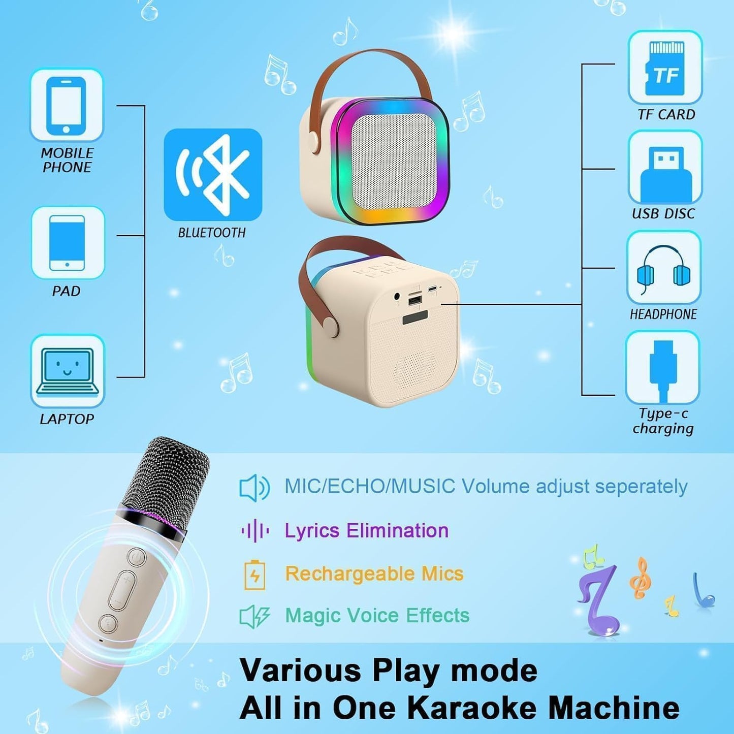 Karaoke Machine for Kids