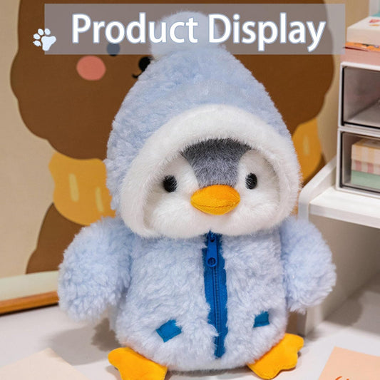 Soft Toy | Cute Penguin With Attached Jacket | Big Size