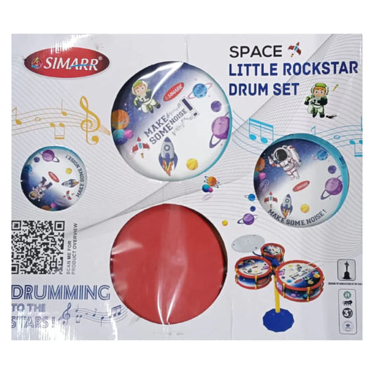 Space Little Rockstar Drum Set