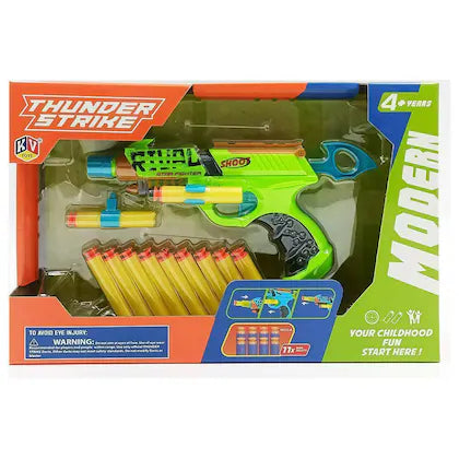 Thunder Strike Gun With Foam Bullets