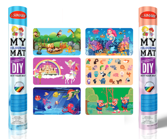 5 in 1 Colouring Mat