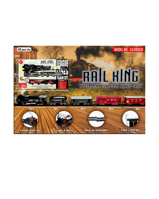 Classical Train with Sound, Light, Smoke