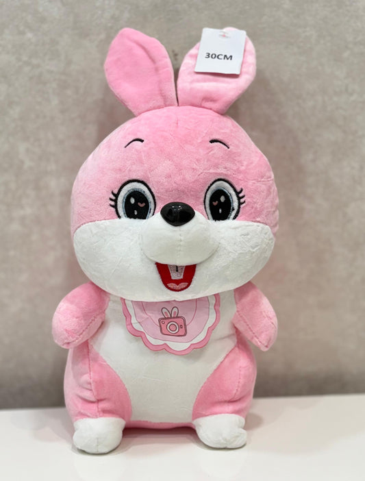 Soft Toy | Adorable Rabbit In Pink Color | 30cm