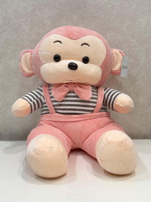 Soft Toy | Cute Monkey in Pink Color | 55cm